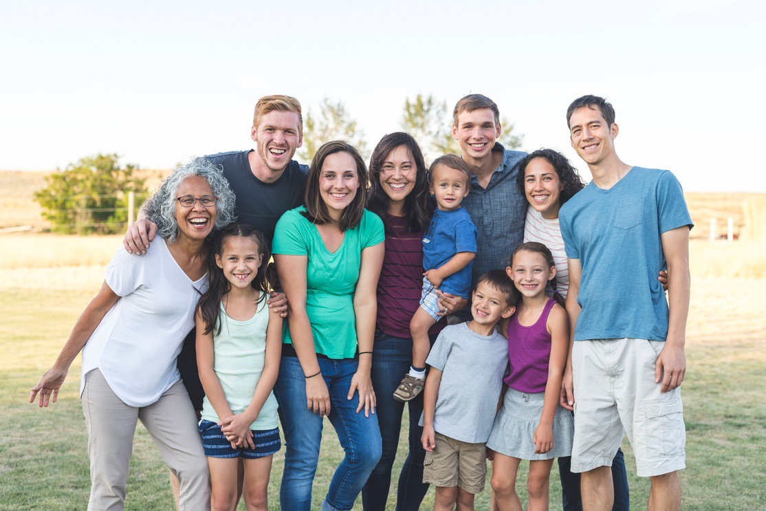 Family Photo Outside!